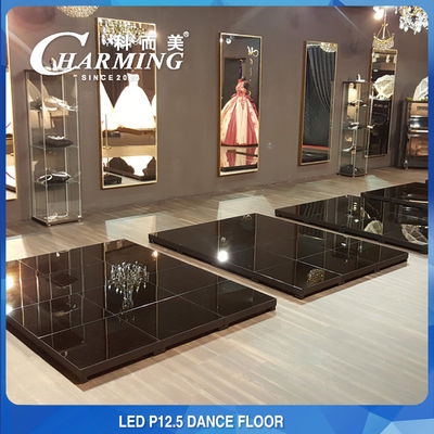 Temperglas Video LED Dance Floor Rental P12.5 Eisenmaterial