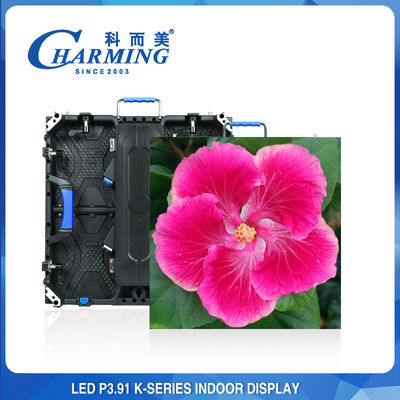 Vermietung von Outdoor-LED-Videowand P3.9 P3.91 500x500mm Druckguss-Aluminium-Display